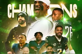 费城老鹰队40比22大胜酋长队 斩获第59届NFL超级碗冠军图片