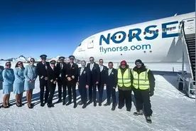 787再次飞抵南极！有跑道降落吗？图片