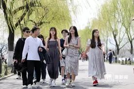 杭城最高气温直冲28℃ 恍若初“夏”图片