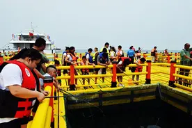 威海各处海洋牧场迎来旅游旺季图片