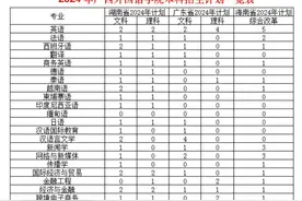 这所以国际化办学为特色的广西高校，今年在湘计划招生50人！图片
