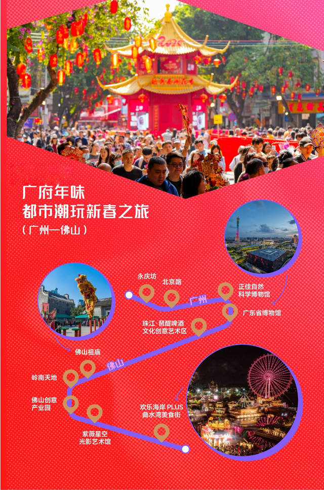 新春叹粤去哪里？这10条“粤式新潮流”广东文旅春节线路请收好