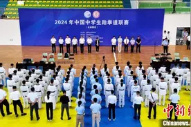 2024年中国中学生跆拳道联赛（北部赛区）比赛在河北兴隆开赛图片