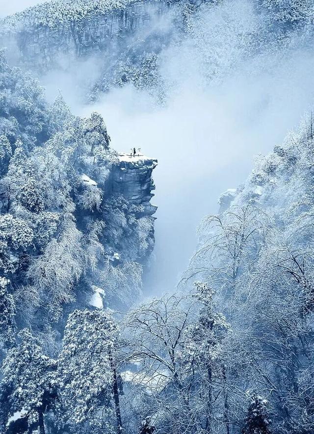 为什么一定要来庐山赏雪？