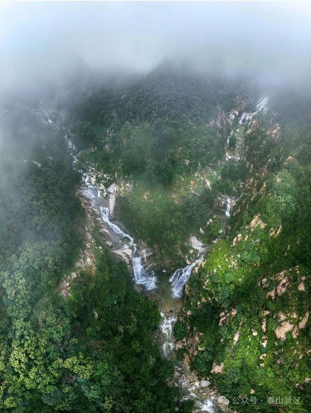 泰山雨霁：云雾织仙境，霞光染群峰，这泼墨山水里藏着夏日最治愈的奔赴