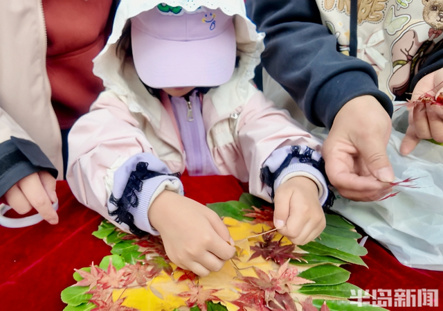 崂山太清“拾叶成趣”：一片彩叶，定格限定浪漫