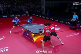 亚锦赛：樊振东/林高远战胜队友马龙/王楚钦夺冠图片