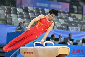 体操全锦赛|张博恒资格赛第二晋级全能决赛，直通巴黎仍需一搏图片