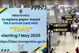 5月1日起，外国人入境泰国须网上填报图片