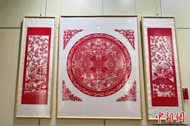 指尖非遗“阳泉盘合”展示山西传统婚俗文化图片