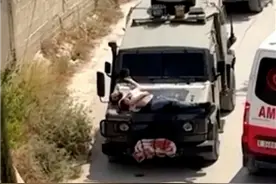 以军用巴勒斯坦伤员做“人盾”，联合国官员痛批图片