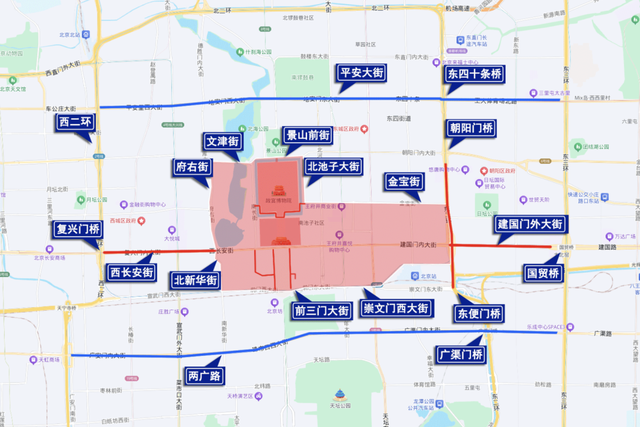 减少扰民，尽量压缩管控时间，明日起至周日，北京部分道路交通管控