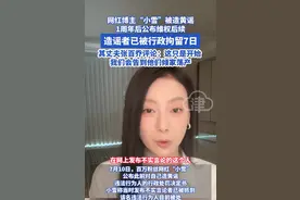 造谣者被行拘！百万粉网红“小雪”被造黄谣新进展，丈夫发声图片