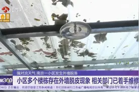 小区多栋楼墙皮被风吹落！强对流天气重要提醒！图片