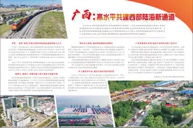 广西：高水平共建西部陆海新通道图片