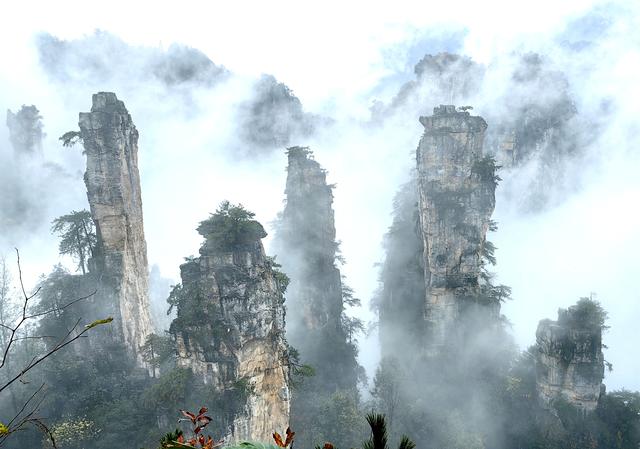 水墨画卷天子山