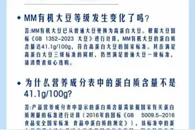 沃尔玛回应山姆有机大豆质量降级：蛋白质测算标准不同，同时满足高蛋白大豆三级和普通大豆一级标准图片