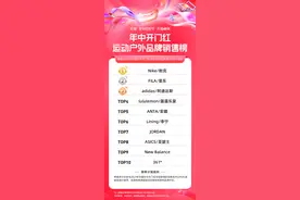 618开售运动品牌激战，耐克领跑图片