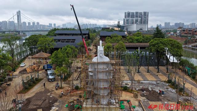 天问岛项目建设稳步推进