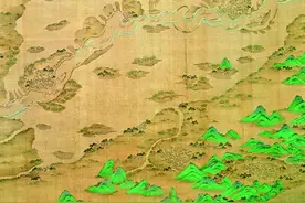 卷轴里的大运河图片