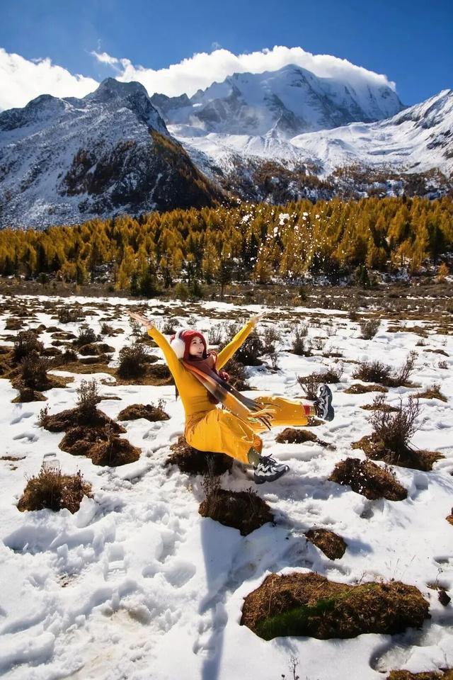 雪后的甘孜，走一路美一路！