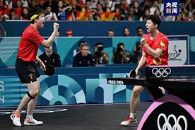 国乒男团奥运五连冠！马龙成就“六金王”，中国奥运史上第一人！图片