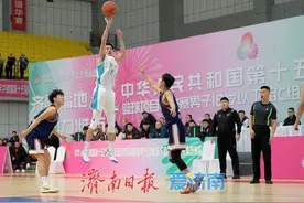 第十五届全运会篮球项目资格赛男子18岁以下组C组在山东潍坊开战图片