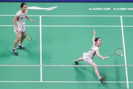 #（体育）羽毛球——中国大师赛：刘圣书/谭宁晋级女双决赛图片