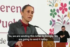 墨西哥总统：将致函谷歌，询问其将“墨西哥湾”更名为“美国湾”的决定图片