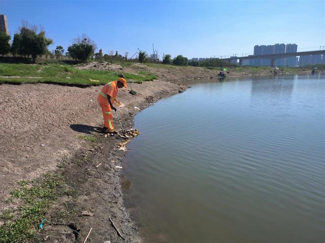 东西湖区梧桐雨公园400公顷美景的保洁密码