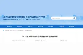 山东省市场监管局发布2024年车用汽油产品质量省级监督抽查结果图片