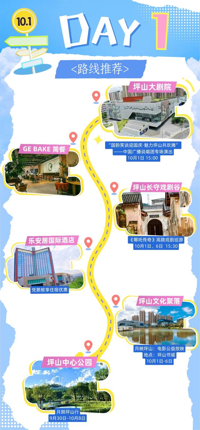 深圳坪山“8+4”旅游攻略，假期超全玩法