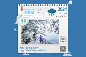 温度记｜连广东都下雪了！湿冷“魔法攻击”还要持续到……图片