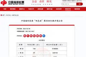 6.8亿巨奖！28岁小伙独揽，贵州开出双色球大奖，创最高奖金纪录！投注站工作人员回应图片