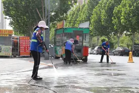 郑州东象环卫 ：打造洁净市容市貌，持续擦亮城市“名片”图片