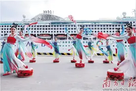广东迎来复航后首艘到访国际邮轮图片