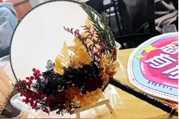 中荷人寿山东省分公司举办蜜丝会永生花团扇DIY活动图片
