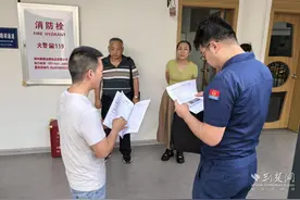 荆州市荆州区消防救援大队开展开学前校园消防安全检查图片