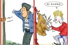 冬季当心静电带来的隐患图片