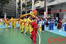 图集｜体验非遗、玩转年俗……广州市荔湾区这些学校春季开学礼广府味十足图片