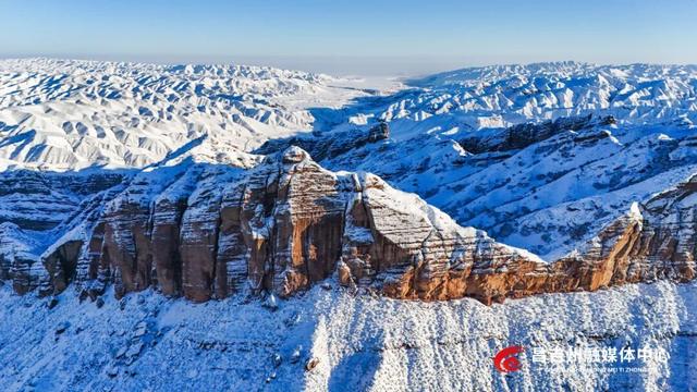 视觉·昌吉｜冬天的百里丹霞可太美了🤩🤩🤩