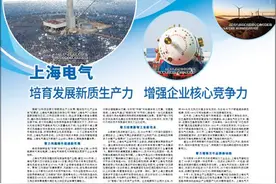 上海电气  培育发展新质生产力  增强企业核心竞争力图片