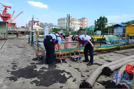防御台风“摩羯”，江门边检站启动防台风应急预案图片