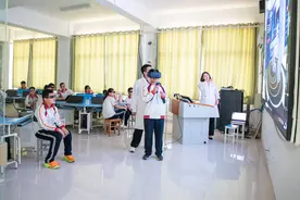 2025潍坊职教周｜潍坊护理职业学院举办“生命之旅”职业体验活动图片