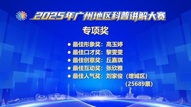 2025年广州地区科普讲解大赛举办