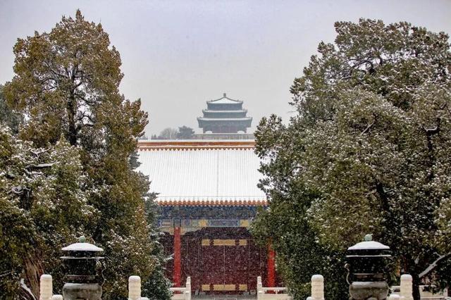 北京下雪了！雪景大片抢先看！外出注意防寒保暖