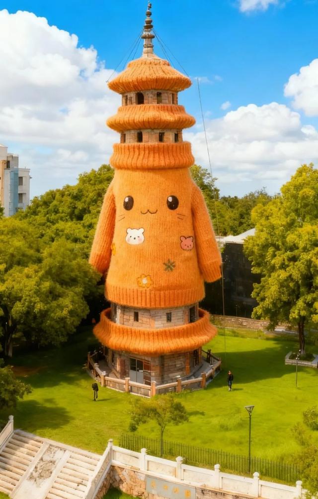 降温了！福州景点集体“穿”毛衣啦！