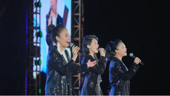夜幕乐章：街头音乐会奏响幸福旋律