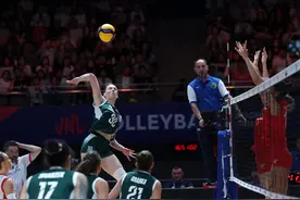 （体育）排球——世界女排联赛（中国北京站）：土耳其队胜波兰队图片