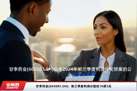 甘李药业(603087.SH)：前三季度利润分配拟10派5元视频封面